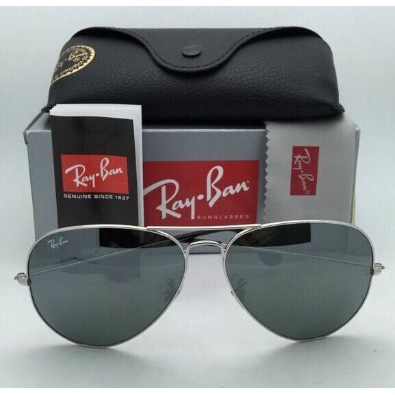 Ray-ban Sunglasses Aviator Large Metal RB 3025 003/40 62-14 Silver w/ Mirror