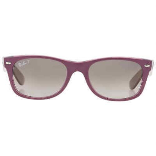 Ray Ban W-r Classic Grey Gradient Square Unisex Sunglasses RB2132 6606M3 52 - Frame: , Lens: Grey