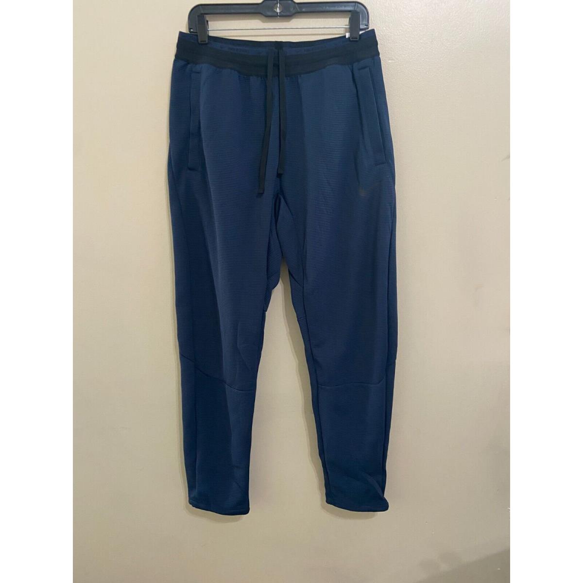 Nike Pro Fleece Premium Training Pants Size L Navy Jogger DM5886-451