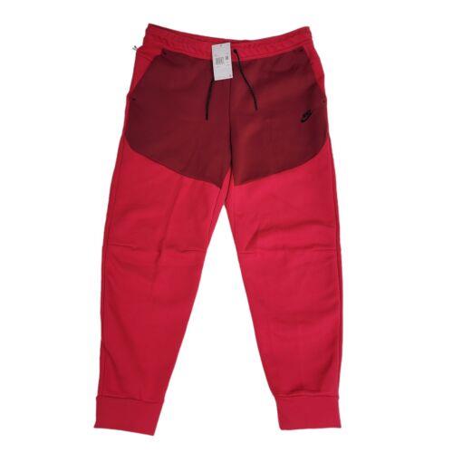 Nike Mens Xxl Sportswear Tech Fleece Joggers `very Berry Pomegranate` CU4495-643
