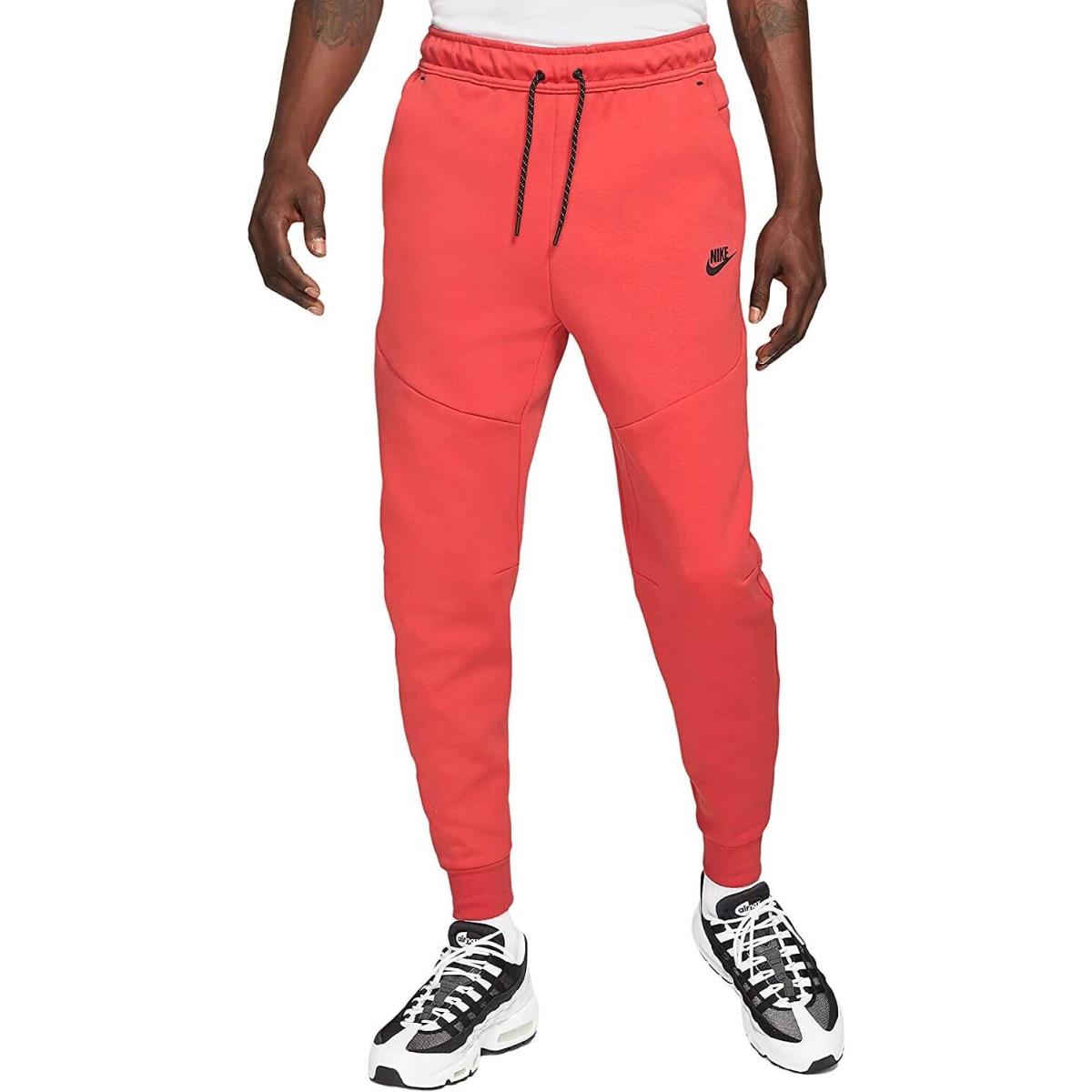 Nike Sportswear Tech Fleece Men`s Joggers Lobster CU4495-605 Sz Large