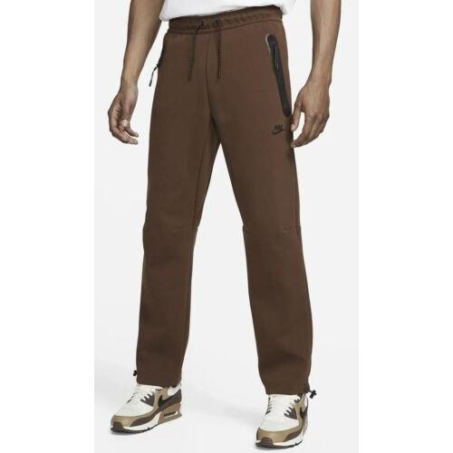 Nike Sportswear Men Tech Fleece Tapered Pants Cocao Wow/black DQ4312-259 Sz 2XL
