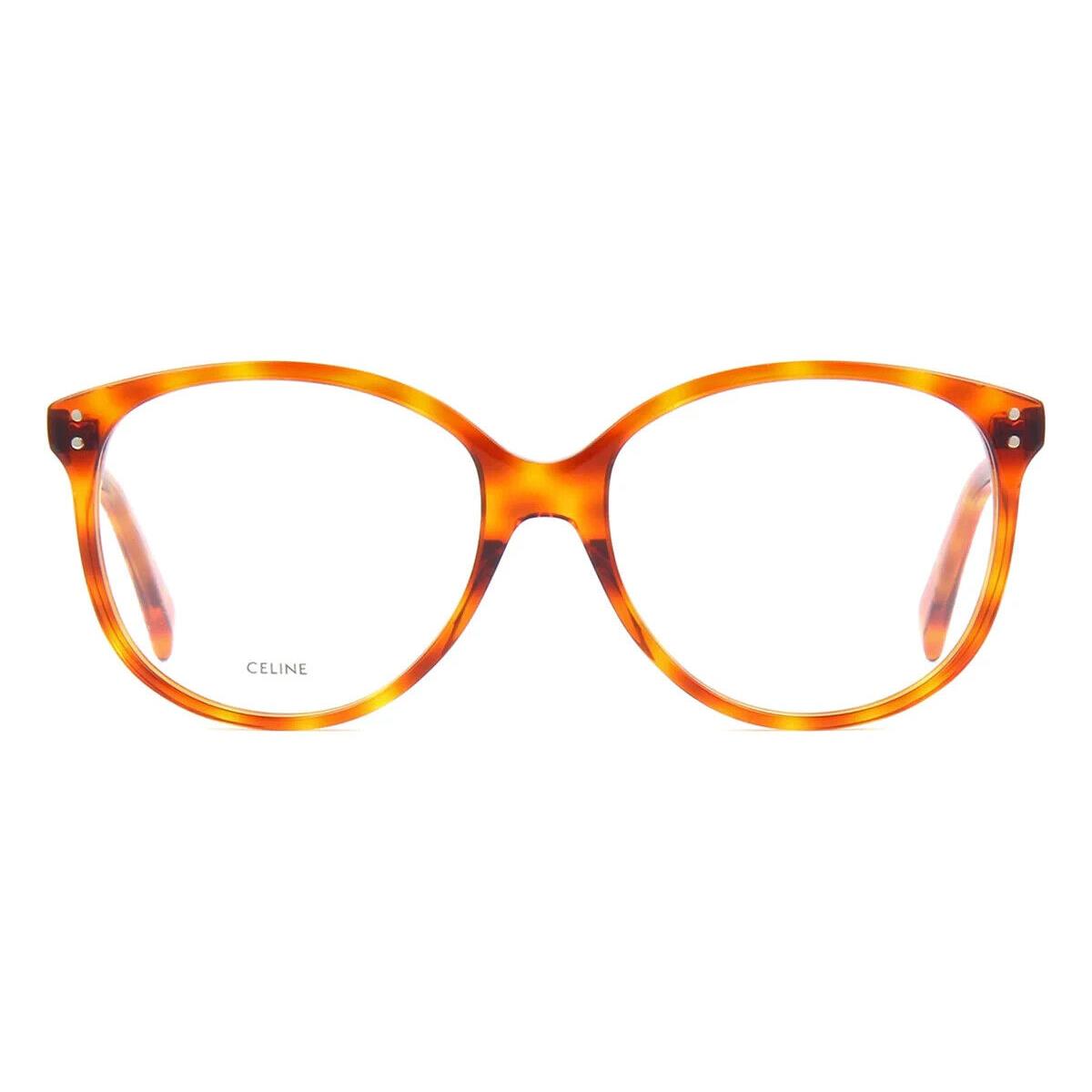 Celine CL 50042I 055 Havana Brown Eyeglasses Optical Frame 57-17