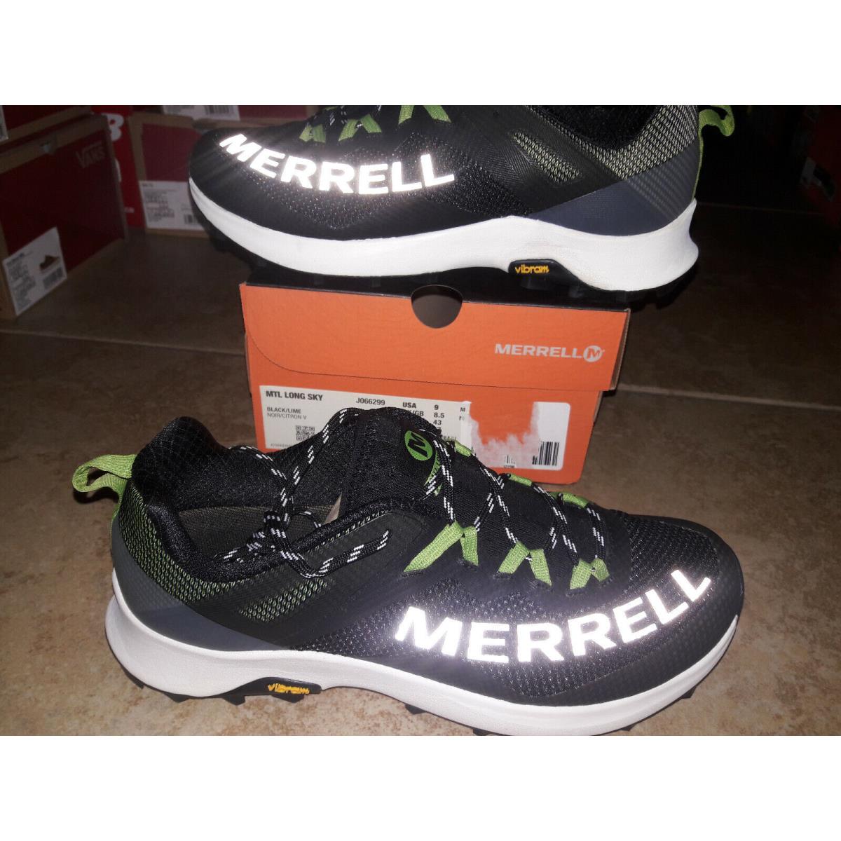 Mens Merrell Mtl Long Sky Trail Running Shoes Size 9