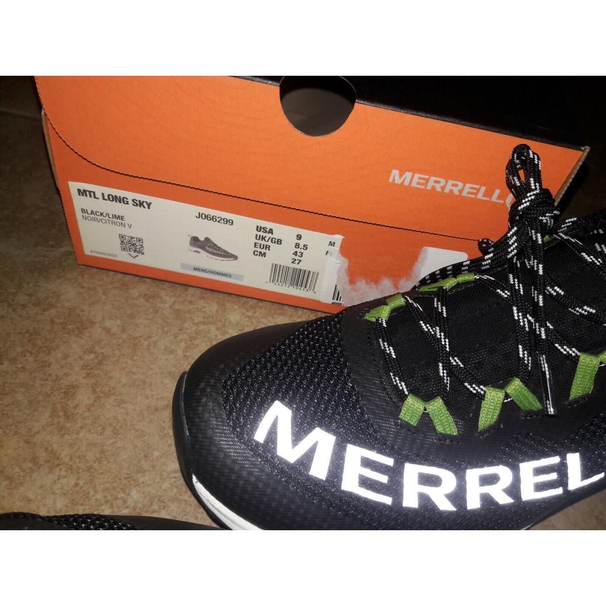 Merrell shoes  - Black/Limne 0