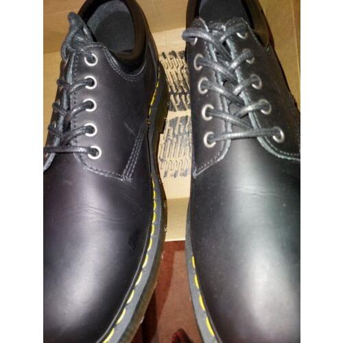 Dr. Martens 8053 Wintergrip Oxford Mens sz 14 Utilitarian Black Leather Shoe