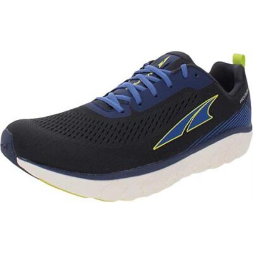 Altra Men`s Provision 5 Road Running Shoes Black/blue 9 D Medium US