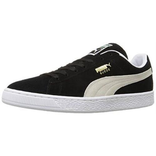 Puma Adult Suede Classic Shoe Black/white