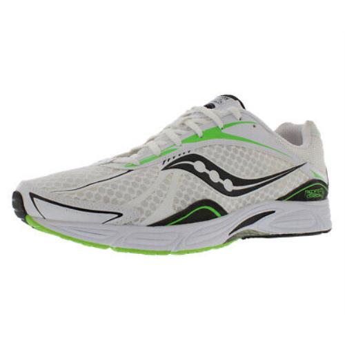 Saucony Grid Fastwitch 5 Mens Shoes Size 12.5 Color: White/black/green