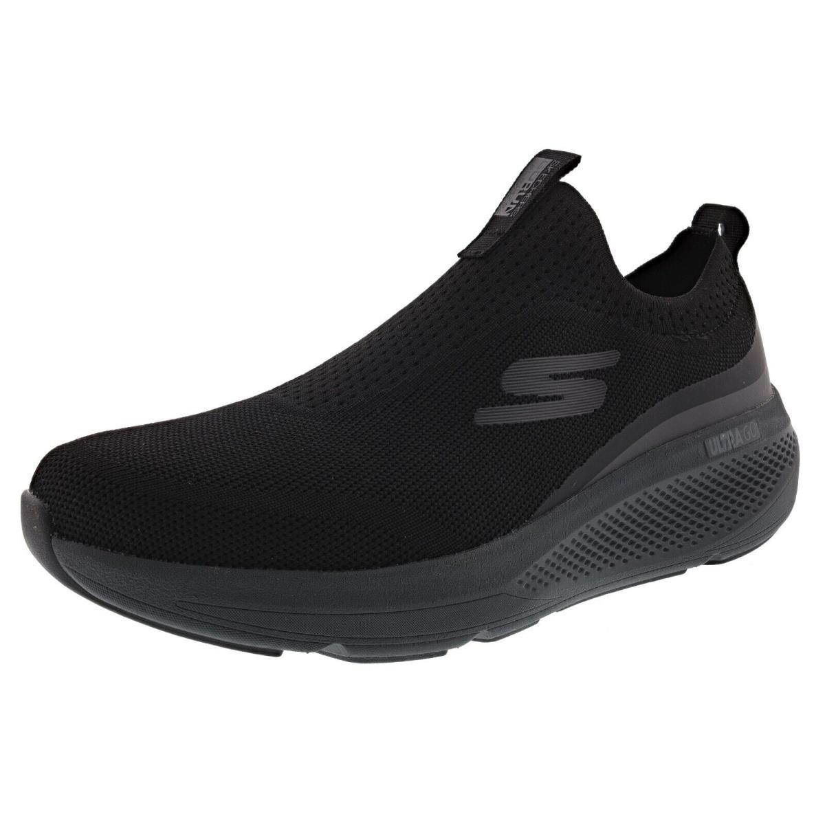Skechers Men`s GO Run Elevate- Upraise 220185WW Slip ON 4E Wide Walking Shoe Black