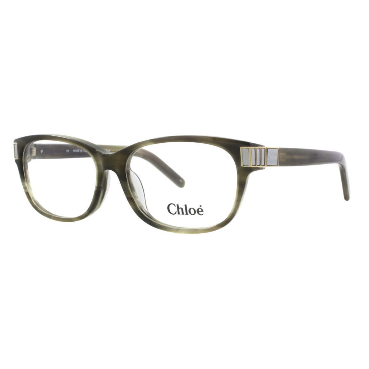 Chloe CE2606-316-5215 Striped Green Eyeglasses