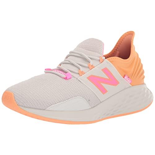 New Balance Women`s Fresh Foam Roav V1 Sneaker - Choose Sz/col Nimbus Cloud/Peach Glaze/Vibrant Pink