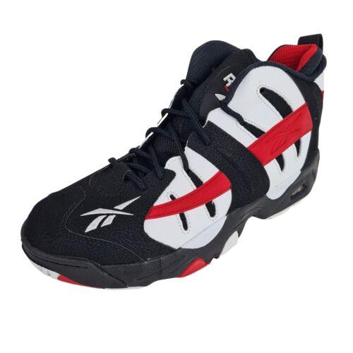 Reebok Rail Red Black OG V54959 Vintage Lether Basketball Men Shoes Size 8