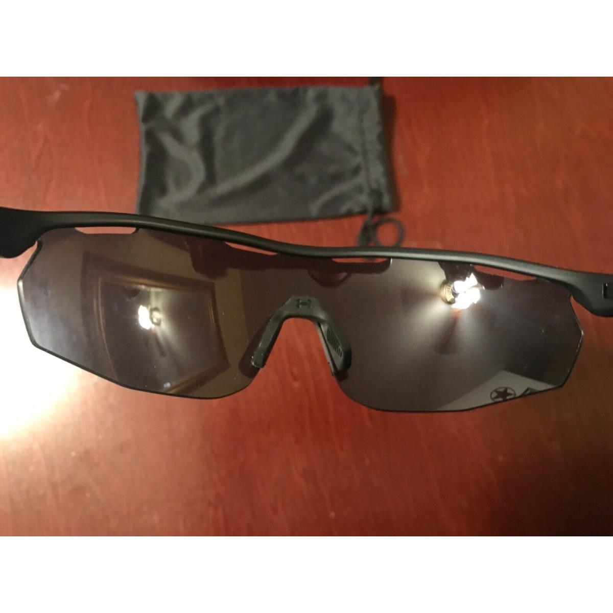 Under Armour sunglasses  - Black Frame, Black Lens 8