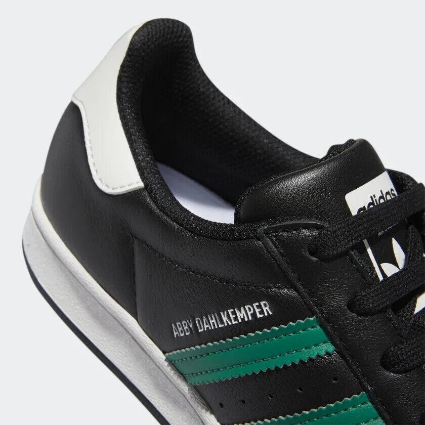 Adidas shoes SUPERSTAR - Core Black / Bold Green / Active 2