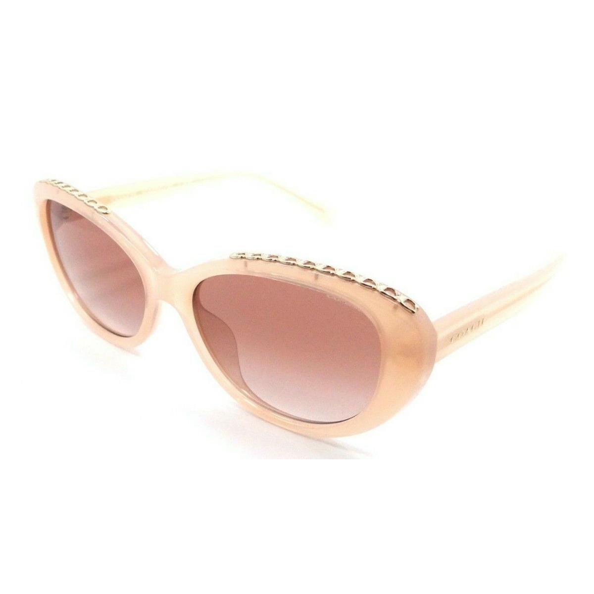 Coach Sunglasses HC 8296U 511313 56-16-140 L1150 Milky Pink / Brown Gradient