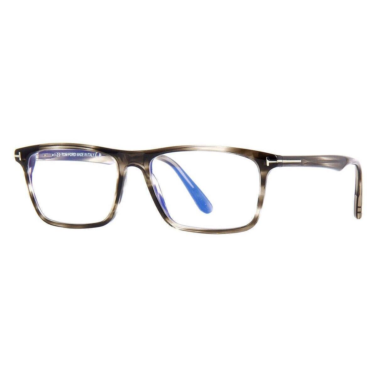 Tom Ford FT 5681 B F 056 Eyeglasses Havana Frame Blue Block Lenses 56mm - Tom  Ford eyeglasses - 008036232563 | Fash Brands