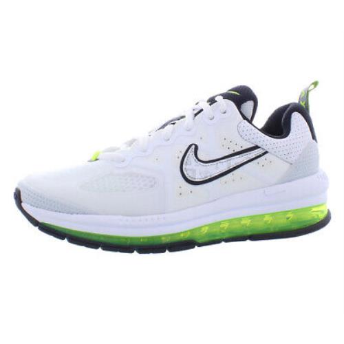Nike Air Max Genome Boys Shoes - White/Neon , White/Neon Full