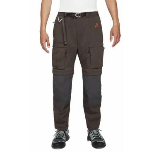 Nike Acg Smith Summit Cargo Pants Shorts Velvet Brown CV0655-220 Men`s M