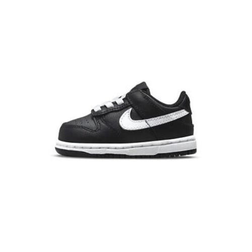 Toddler`s Nike Dunk Low Black/white-off Noir DH9761 002 - 10 - Black/White-Off Noir