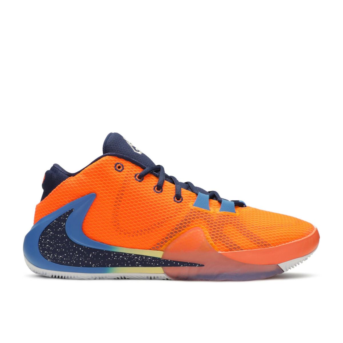 Nike Zoom Freak 1 Antetokounbros Orange Size 12.5. BQ5422-800 Jordan Kobe
