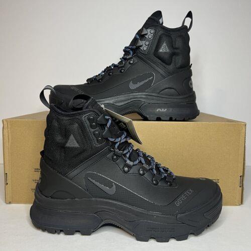 Nike Acg Air Zoom Gaiadome Gore-tex Black Boots Shoes DD2858-001 Men s Size 6.5