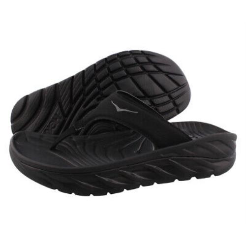 Hoka Ora Recovery Womens Shoes Size 8 Color: Black/dark Gull Gray