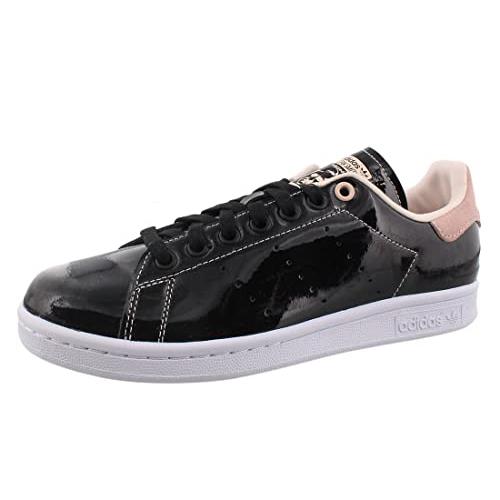 Adidas Originals Women`s Stan Smith Sneaker Option 1 Black/White/Pink Tint