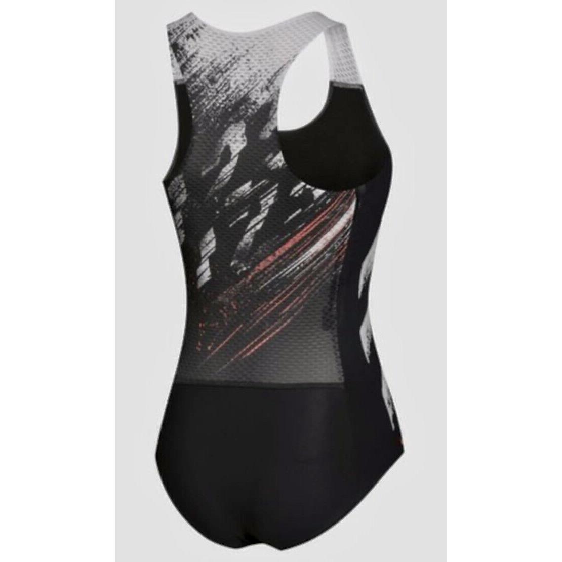 Adidas Adizero Climachill Heat.rdy Black White Running Leotard Womens XS S