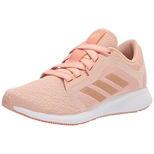 Adidas Womens Edge Lux 4 Running Shoe Halo Blush/Copper Metallic/White
