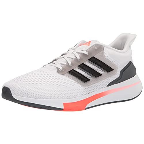 Adidas Men`s Eq21 Running Shoe - Choose Sz/col White/Black/Grey