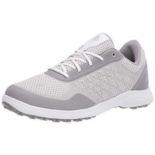 Adidas Women`s Fx4063 Golf Shoe - Choose Sz/col Ftwr White/Glory Grey/Silver Metallic