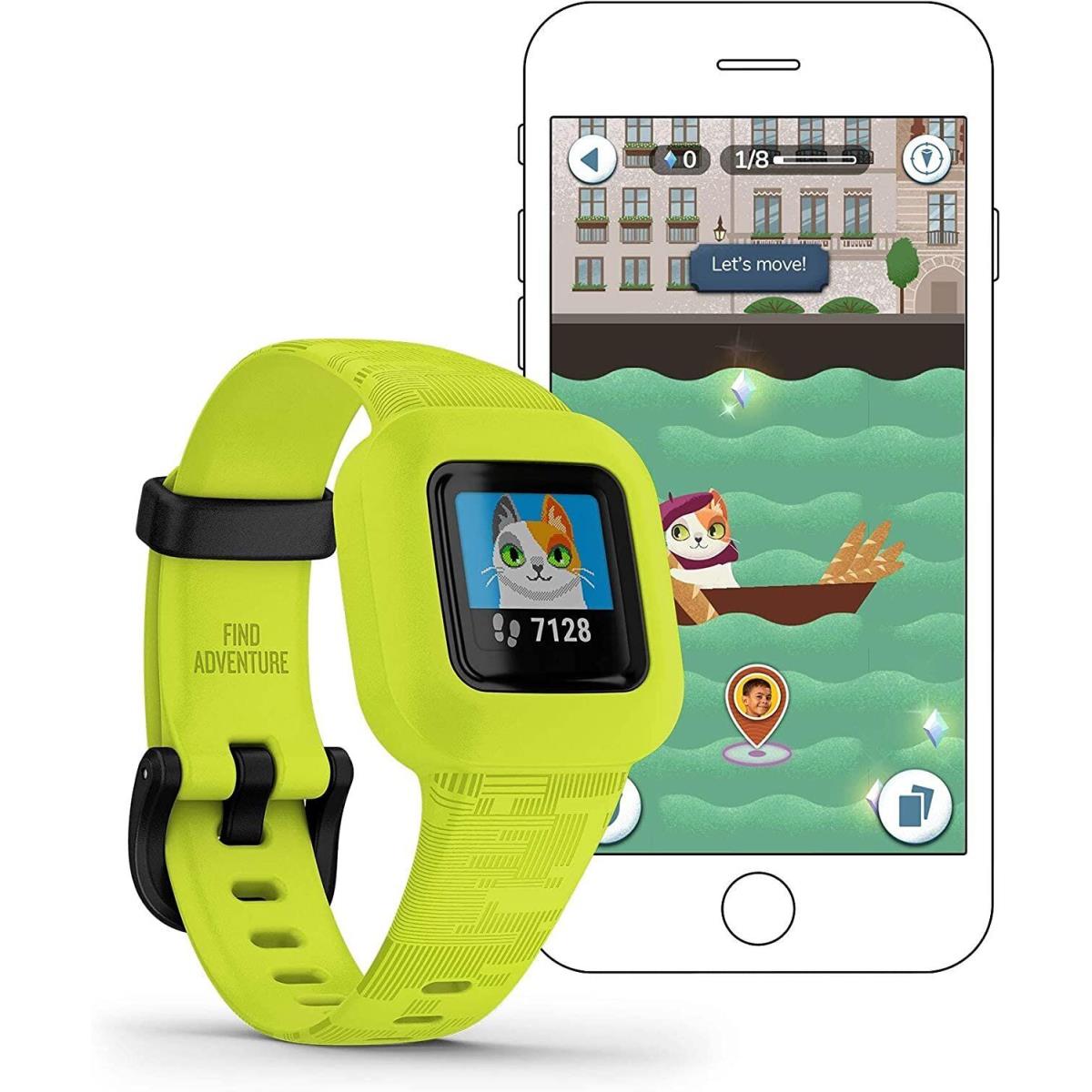 Garmin Vivofit Jr. 3 Fitness Tracker For Kids Includes Interactive