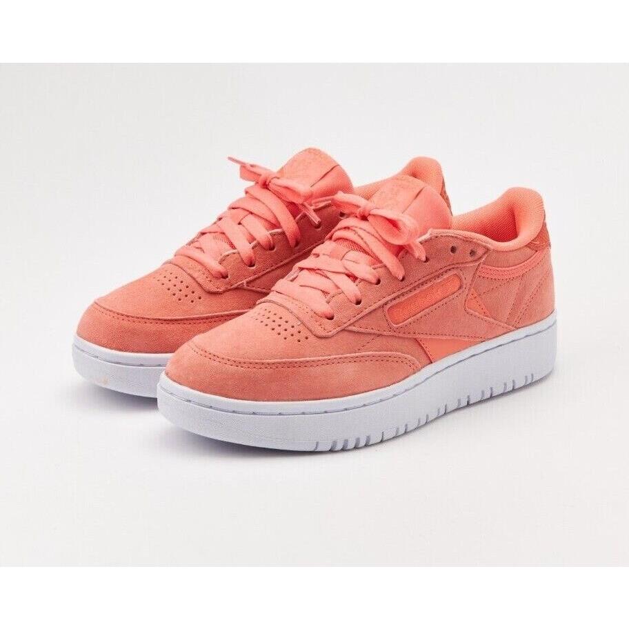 Reebok shoes Club Double - Twisted Coral/White 8