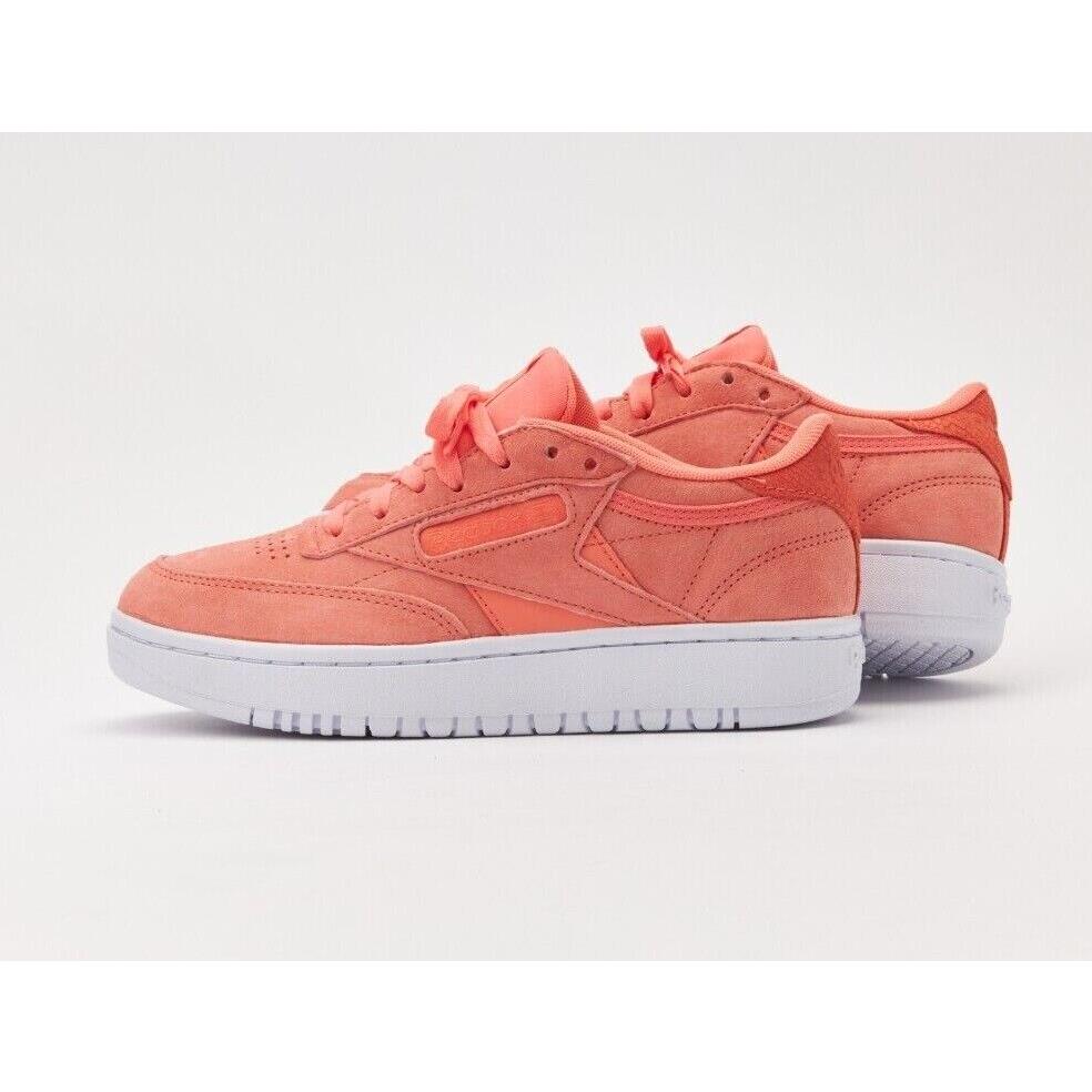 Reebok shoes Club Double - Twisted Coral/White 4