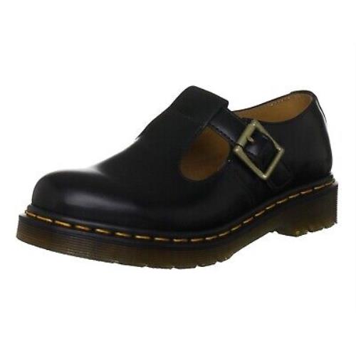 Dr. Martens Polley Shoes Black Smooth