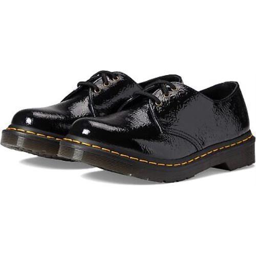 Dr. Martens shoes  - Black Distressed Patent 2