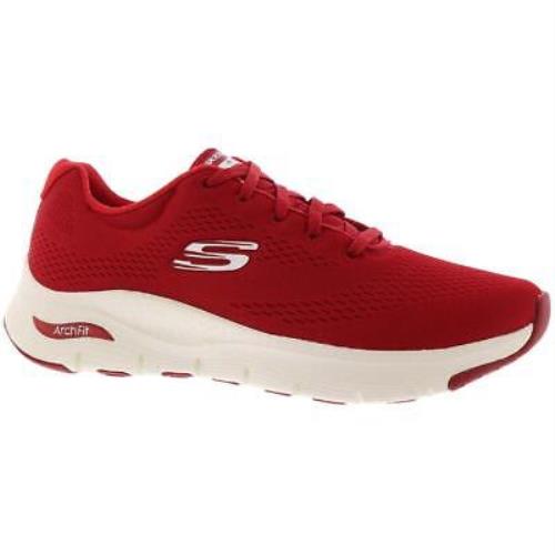 skechers arch fit womens red