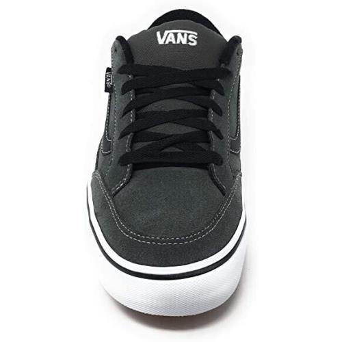 Mens Size 9- Vans Bearcat US Charcoal Grey White Black Skateboarding Shoes