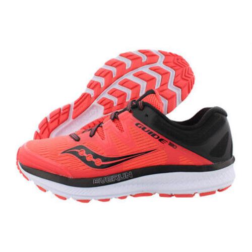 Saucony Guide Iso Running Women`s Shoes Size Size 7 Color: Red/black