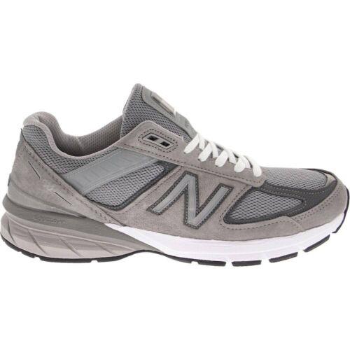 New Balance Mens 990v5 Made In Usa Size 10 2E Wide Shoes M990GL5 Grey/castlerock