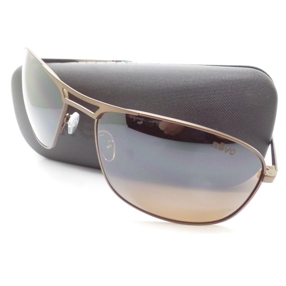 Revo Surge Matte Brown Terra Mirror Polarized Sunglasses - Matte Brown Terra Frame