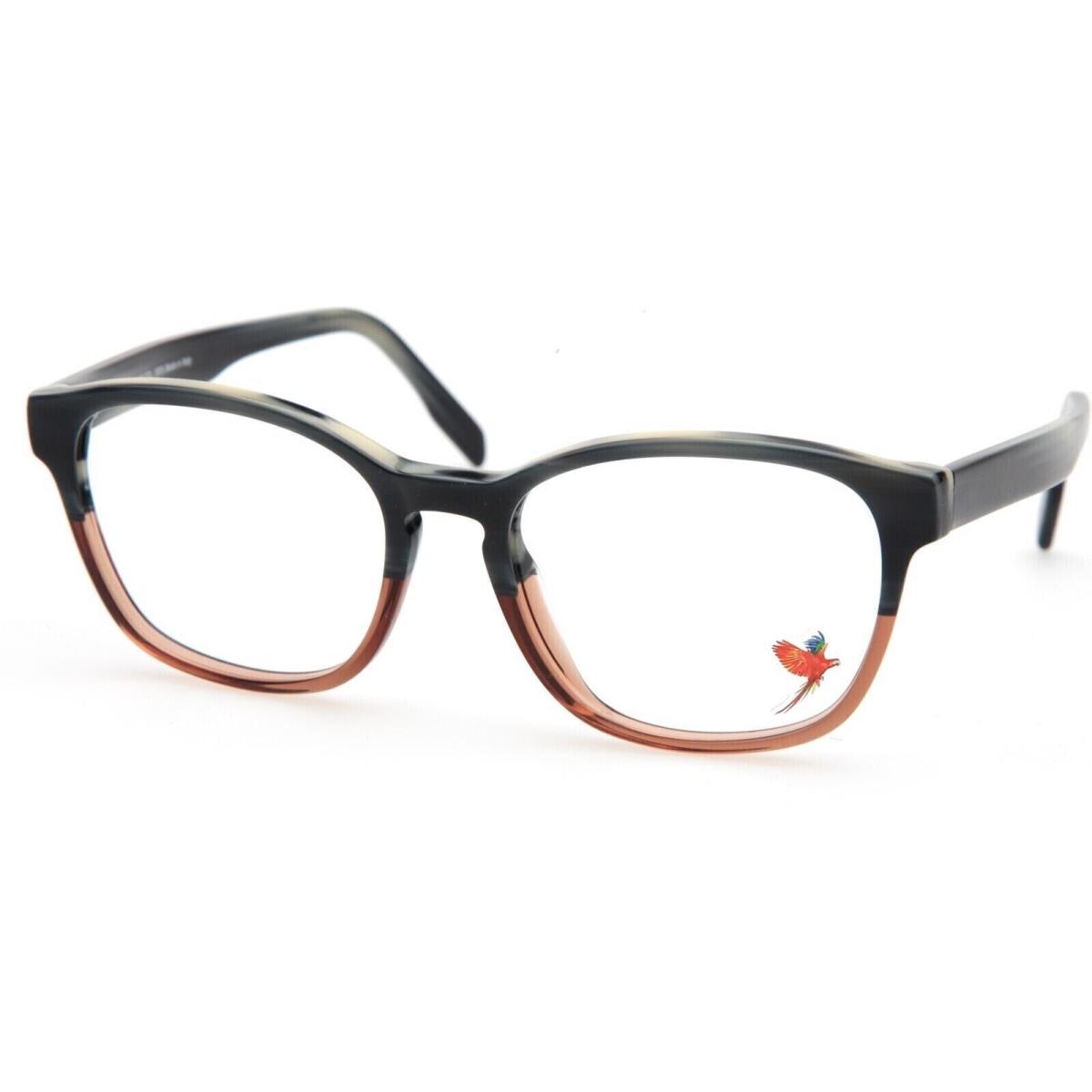 Maui Jim MJO2125 27D Horn Brown Eyeglasses RX 53-19-145 MM Italy