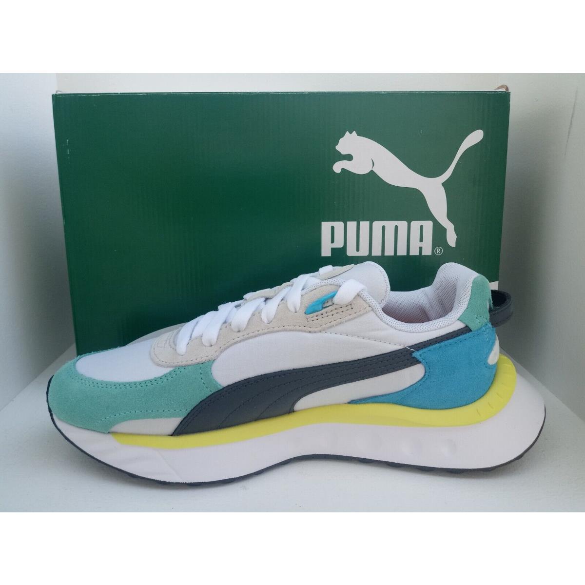 Puma shoes Shoes - Elektro Aqua/Puma White 0