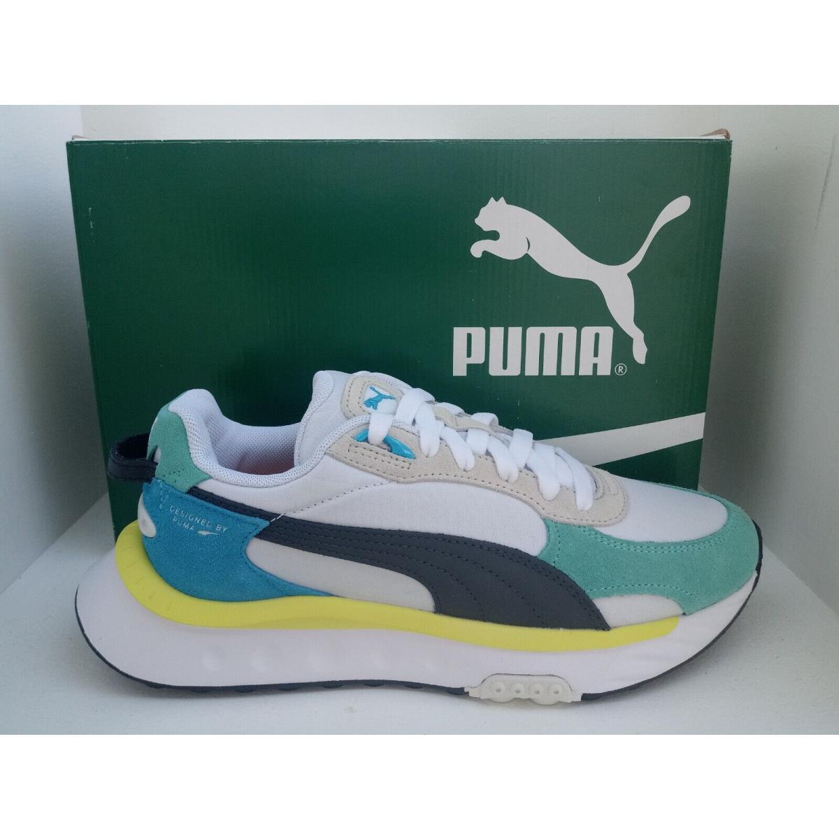 Puma shoes Shoes - Elektro Aqua/Puma White 1