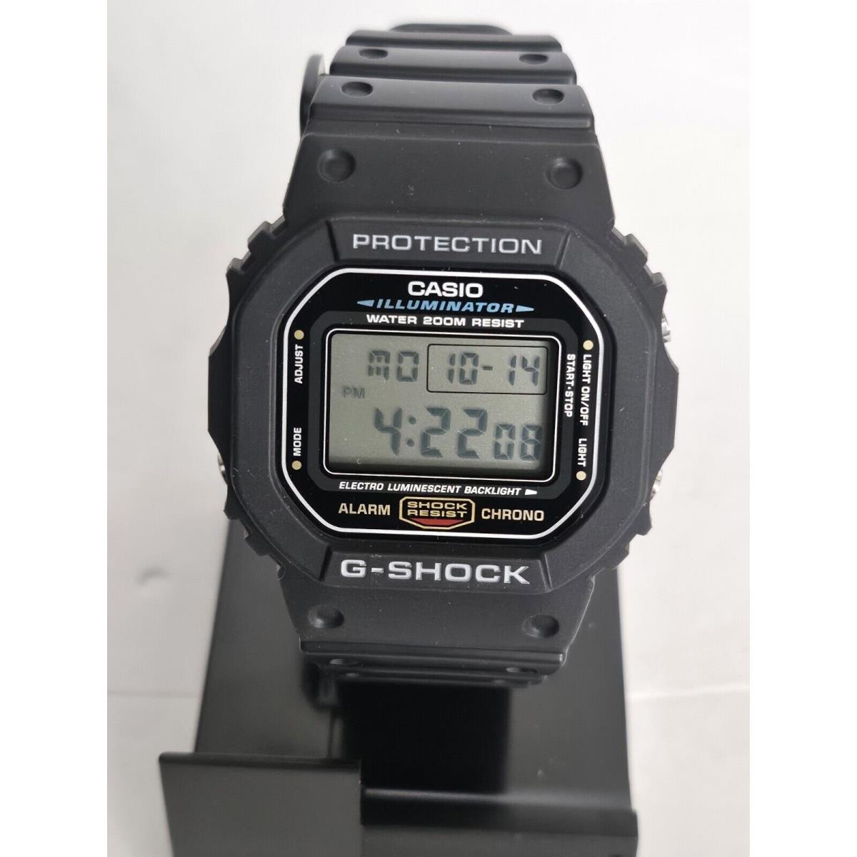 Men`s Digital Watch Casio G-shock 3229 DW-5600E Alarm Chronograph