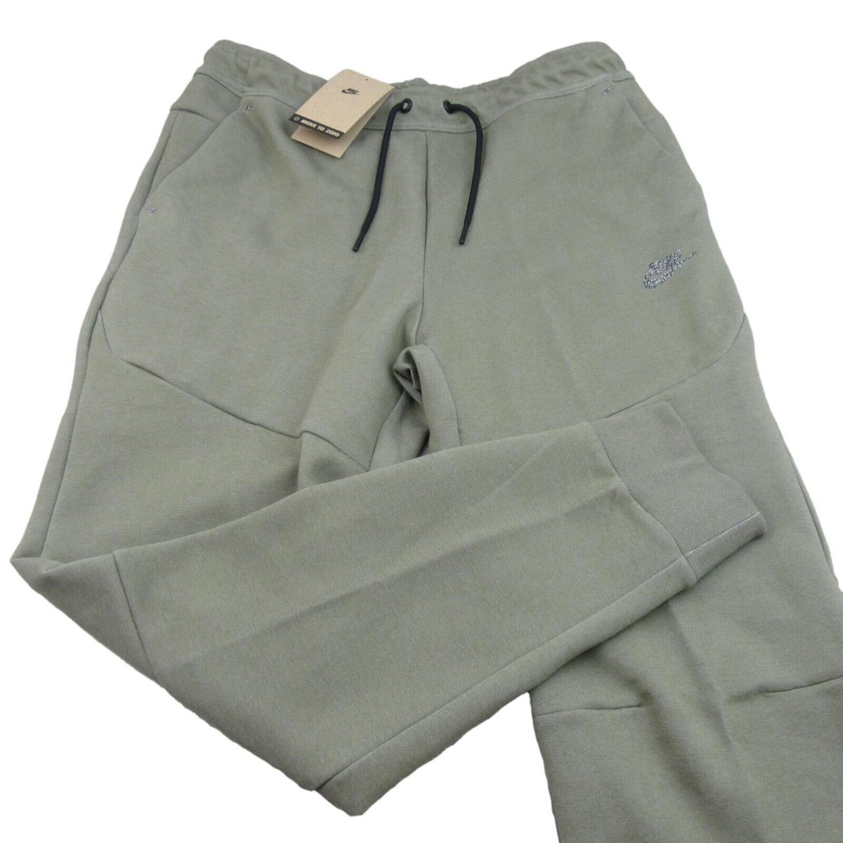 Nike Sportswear Tech Fleece Jogger Pants Men`s Size Large Green DQ4316-222