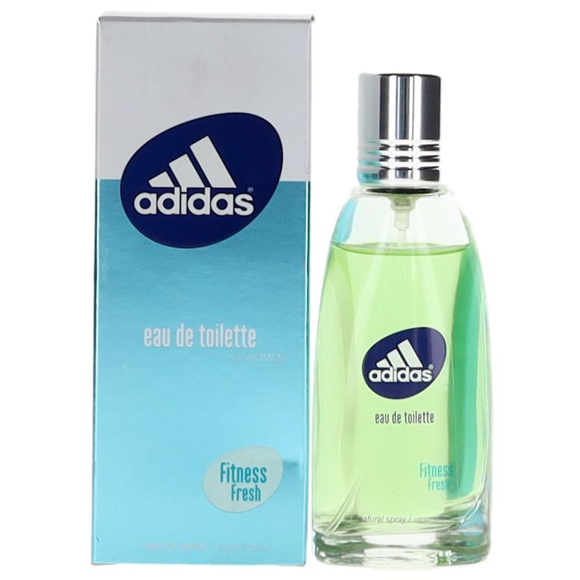 Fitness Fresh By Adidas For Women Edt Perfume Spray 1.7oz Shopworn