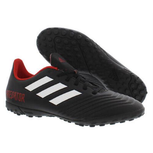 Adidas Predator 18.4 Tf Mens Shoes Size 8 Color: Black/white/red
