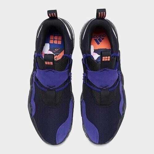 Adidas shoes  - Black Purple Orange 2